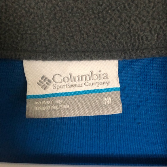 Men’s Columbia half quarter zip pullover - Picture 2 of 3